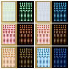 Fluoreszierende Sterne-Aufkleber, leuchtende Sternaufkleber, Wanddekoration, Deckendekoration, leuchtende Aufkleber, leuchtet Ich bin Dunkeln, Kinderzimmer-Aufkleber