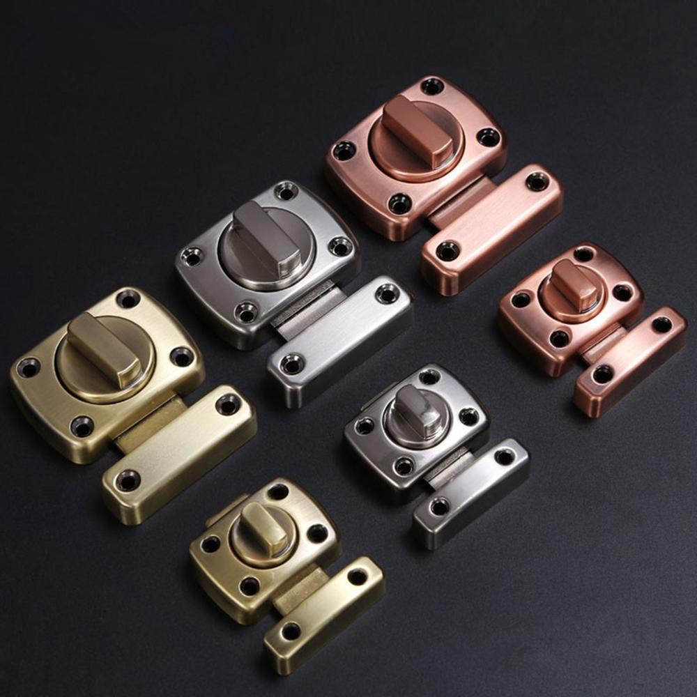 Universal- Tür verriegeln Tor verriegeln Sicherheit Schiebetür Schloss Tür Schraube Zink Legierung Mit Schrauben verriegeln Tür verriegeln sperren