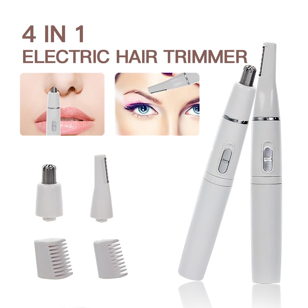 Alle in einem haar Trimmer für männer ohr Trimmer frauen augenbraue Trimmer schere rasierer haare rasierer epilierer