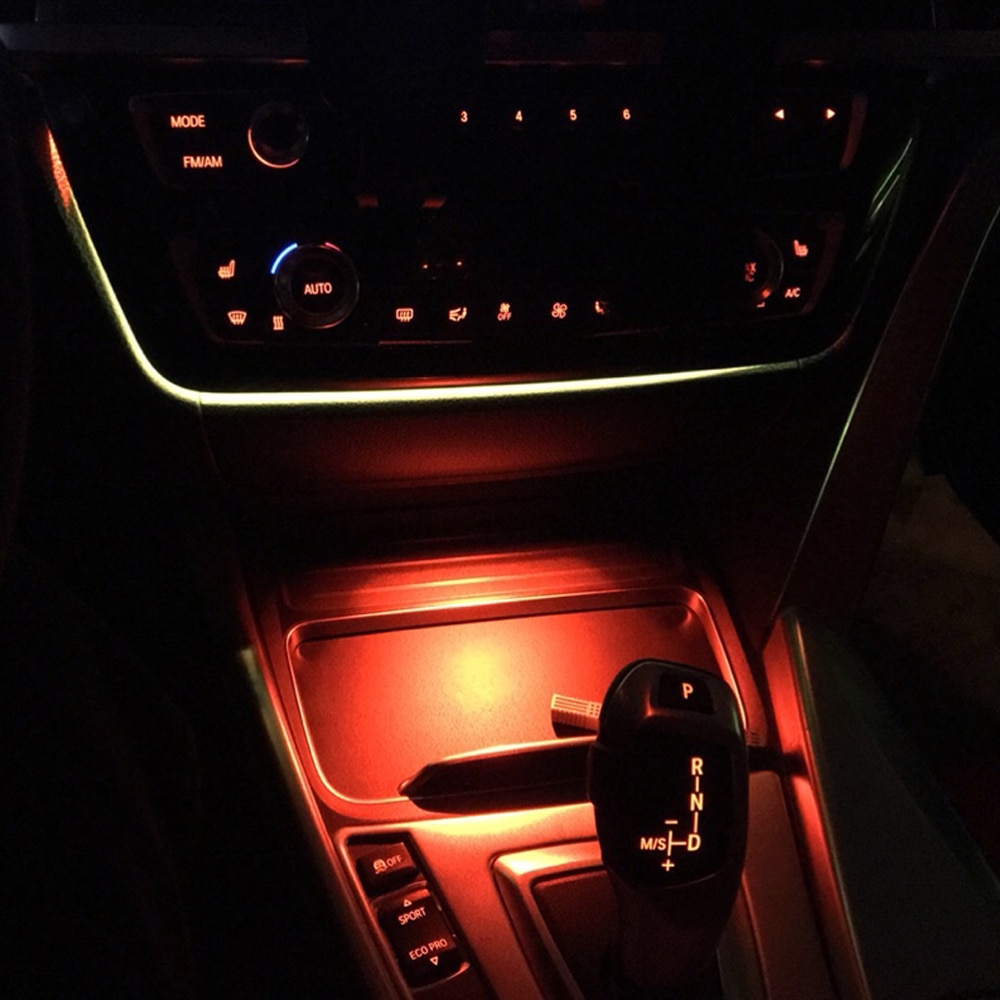 Umgebungs licht für F30 F32 BMW 3 serie beleuchtung innen aschenbecher atmosphäbetreffend dekorative lampe Styling zentrale steuerung armlehne Kasten
