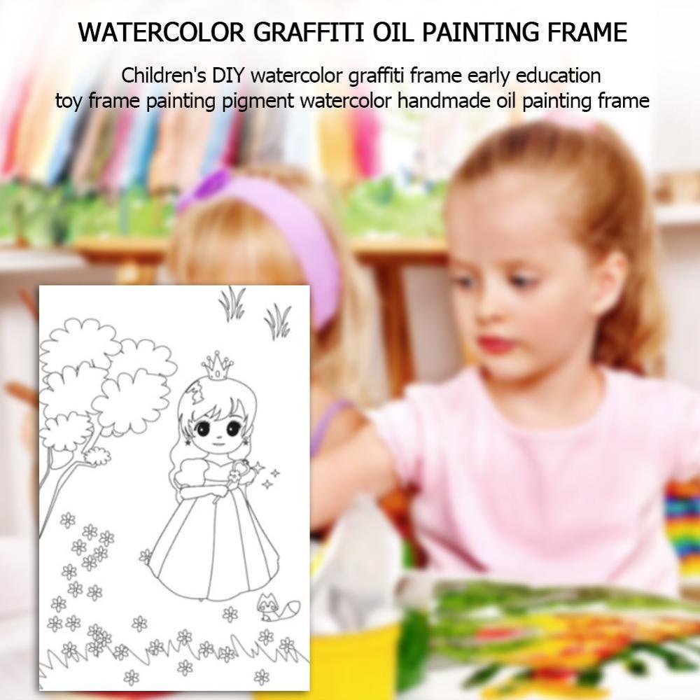 Neue Graffiti ölgemälde Rahmen durch anzahl Rahmen Zauberstab Kunst DIY Leinwand Juwelälde Rahmen Kunst Liefert Für freundlicher