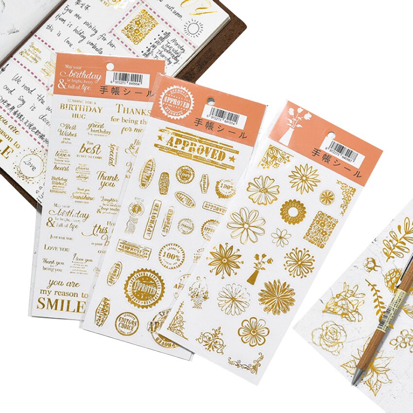 1 blatt/viel Anlage Poststempel knapp Serie Aufkleber DIY Dekoration Aufkleber Scrapbooking Album Tagebuch Dekoration Studenten Etikett