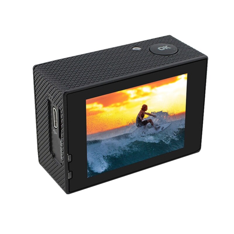 Aktion Kamera HD 4K/60Fps Wifi 16MP 2,0 LCD 170D Objektiv Helm Kamera 30M Gehen Wasserdicht Profi Sport Kamera Video Camcorder