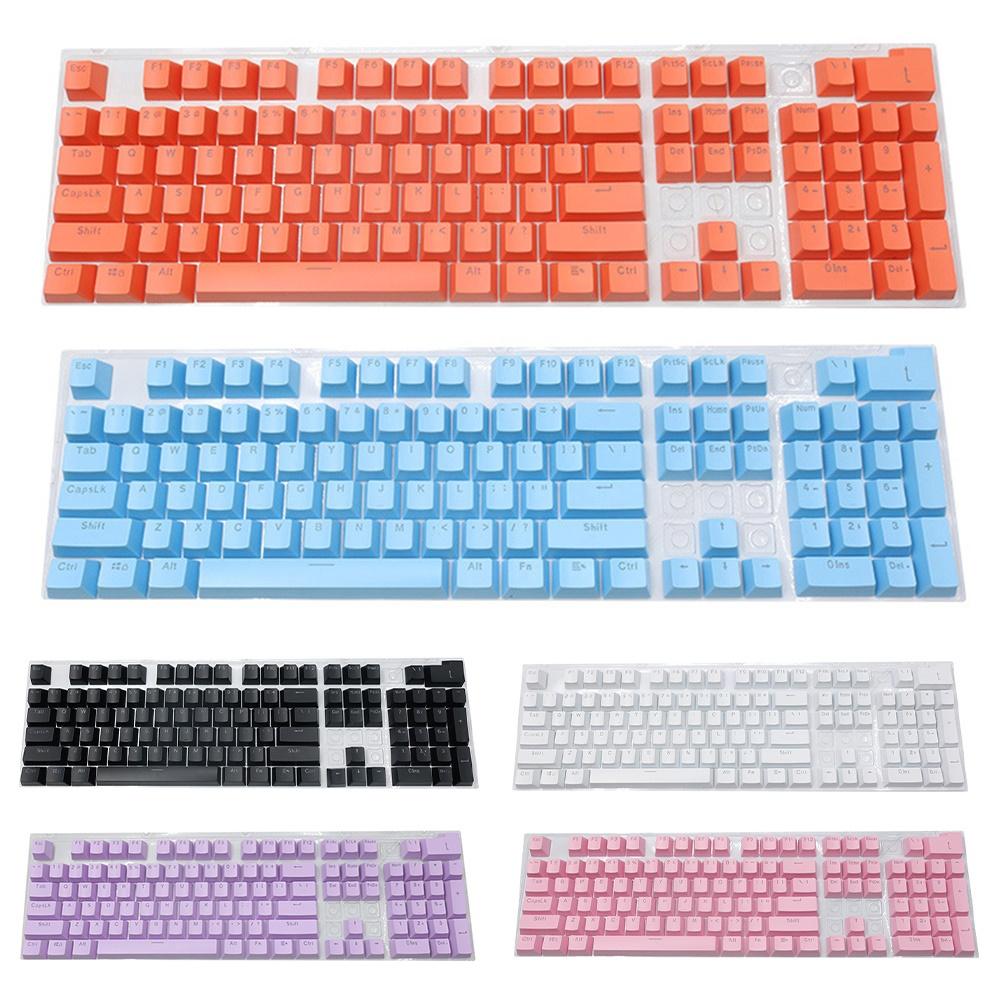 Mechanische Tastatur Tastenkappen 104 Teile/satz Universal- Ergonomische hinterleuchtet Schlüssel Kappe Tastenkappen für Mechanische Tastatur Zubehör