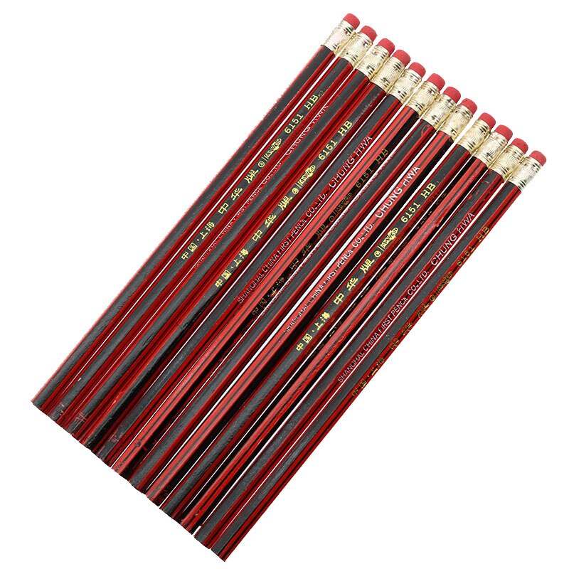5 stücke Hb Standard Bleistift Klassische Holz Blei-Freies Art Schüler Lernen Schreibwaren Schule Bürobedarf Bleistift