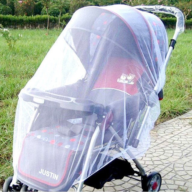 1Stck Weiß Kleinkinder Baby Kinderwagen Kinderwagen Moskito Insekt Netz Sichere Gittergewebe Buggy Krippe Netz Warenkorb Moskito Netz