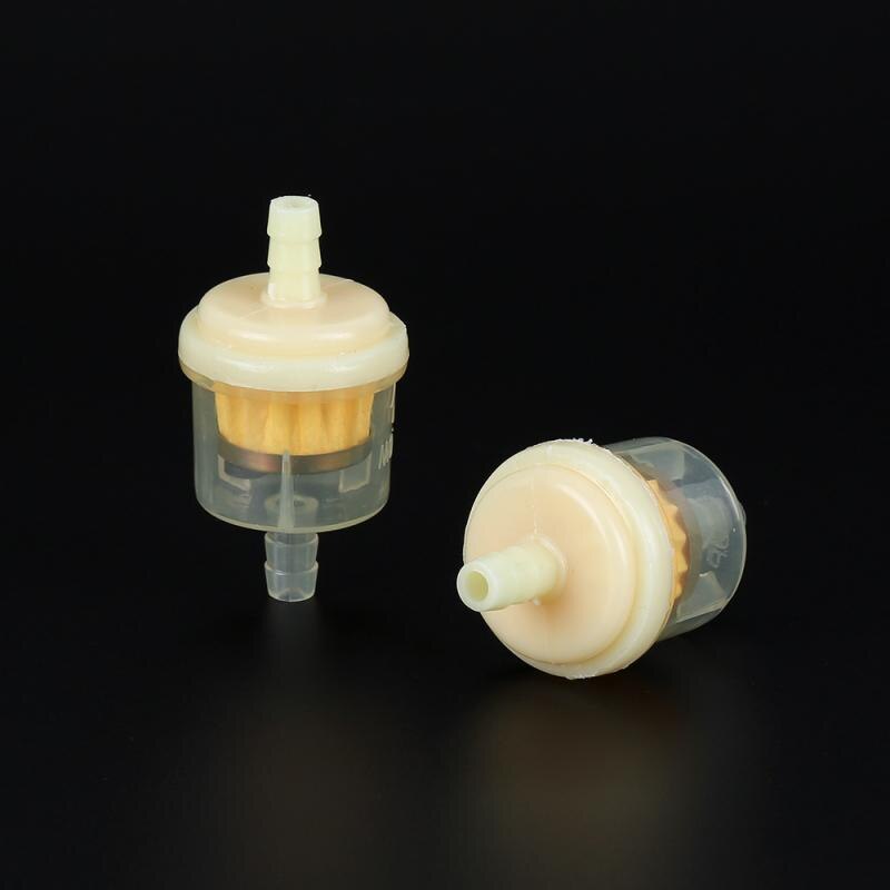 10 Teile/satz Universal- Motorrad Kleine Motor- Inline Kohlenhydrate Treibstoff Gas Filter Benzin Filter Motorrad Motorrad Motor- Öl Filter