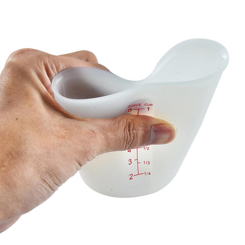 Silikon Messbecher nicht-Stock flexibel Schokolade Butter Mehl Messbecher Mischen Tasse Gießen Tasse мерный стакан Zubehör