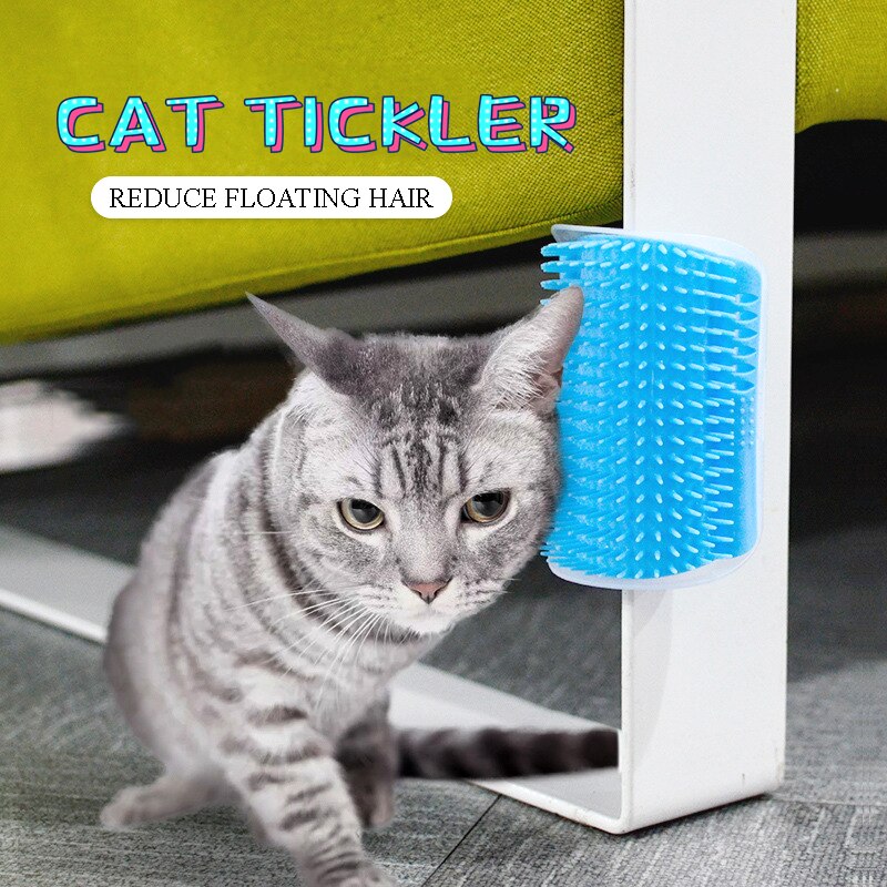 Haustier Liefert Katze Kamm Ecke Katze Scratcher Kratzen Kitzeln Scratcher Kratzen Gerät Haustier Katze Massage Ecke Pinsel
