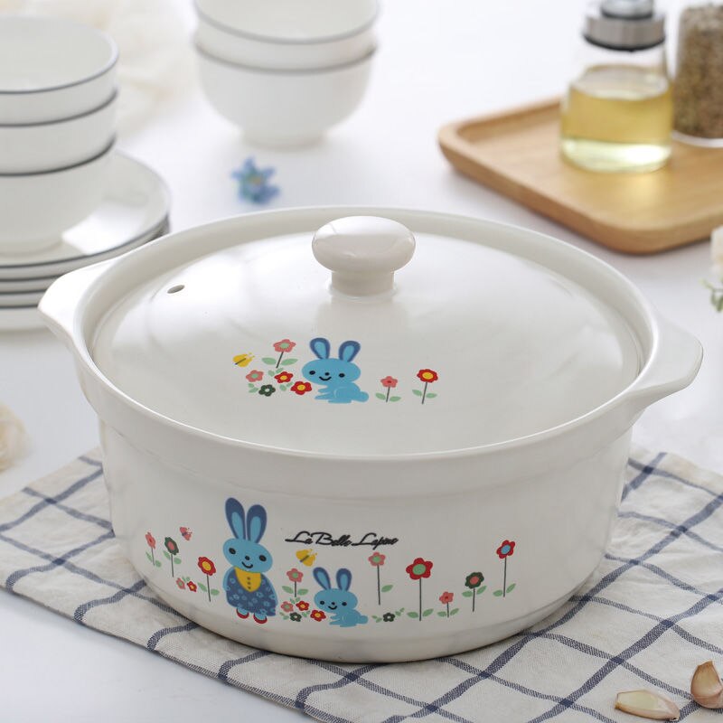 Auflauf Eintopf Topf Große Kapazität Suppe Topf Hohe Temperatur Beständig Auflauf Suppe Topf Haushalt Gas Gas Brei Topf