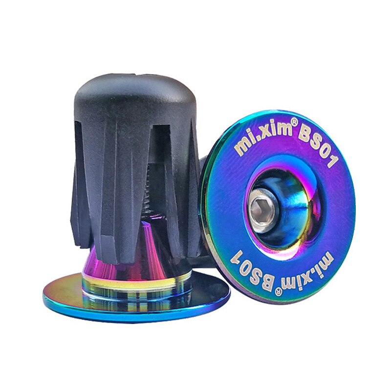 Mi. xim Bunte Bar Ende Stecker Fahrrad Lenker Stecker Lenker Ende Kappen für sterben Meisten Fahrrad Mountainbike Rennrad MTB BMx