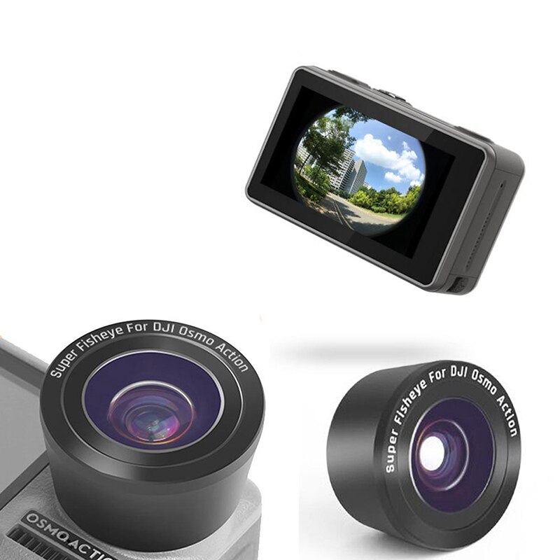 Für DJI OSMO Aktion Kamera Objektiv Zubehör 15X Makro Objektiv Fisheye Objektiv Optische Glas Hohe Licht Durchlässigkeit Multi-schicht beschichtung