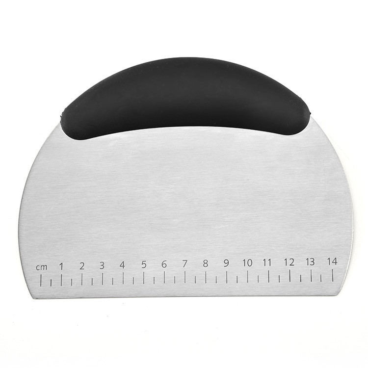 Edelstahl Mehl schneiden Einzel-seitige Multifunktionale Mehl Schneiden Backen Spachtel Kuchen Dekorieren Werkzeuge Bäckerei Werkzeuge