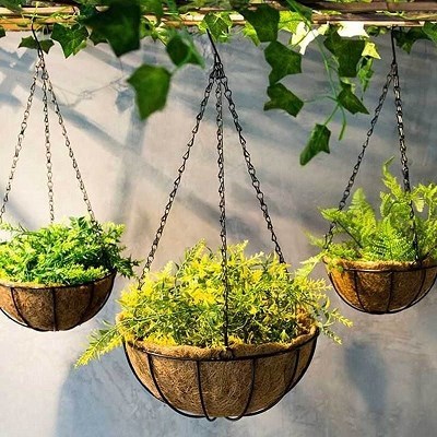 blume Töpfe Hängen Ketten Haken Hängenden Korb Ketten Blumentopf Aufhänger Haken Korb hängen ketten Pflanzer Dekoration