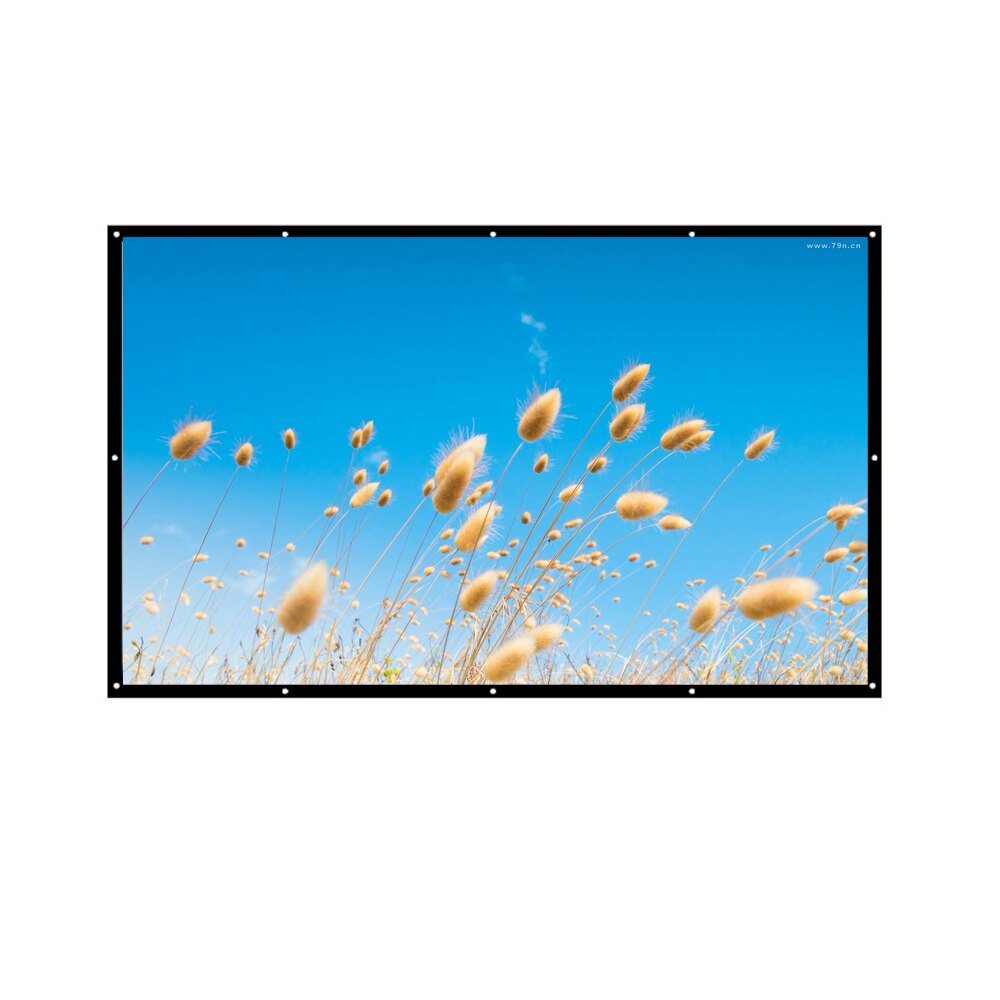 Vivicine 100 zoll 16:9 Tragbare Projektion Bildschirm Projektor Bildschirm für heimkino FÜHRTE Projektor Proyector Beamer