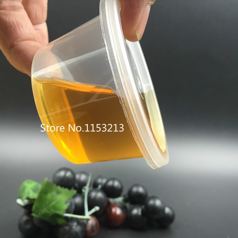 100 stes/viel Soße 100 ml tasse kunststoff gewürzkasten Soße tasse verdickung von gewürzen externide tasse Siamese kunststoff tassen Hand DRüse