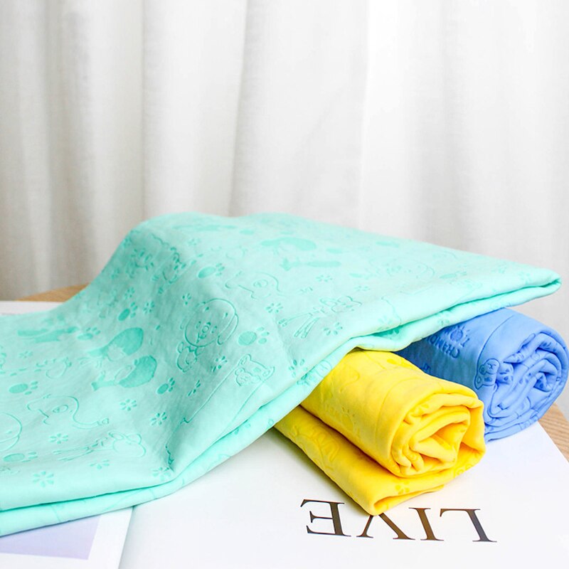 Haustier Katzen Hunde Schlecht Handtuch Super Saugfähigen Waschbar Handtücher Hund PVA Wildleder Haustier Trocknen Handtuch Liefert