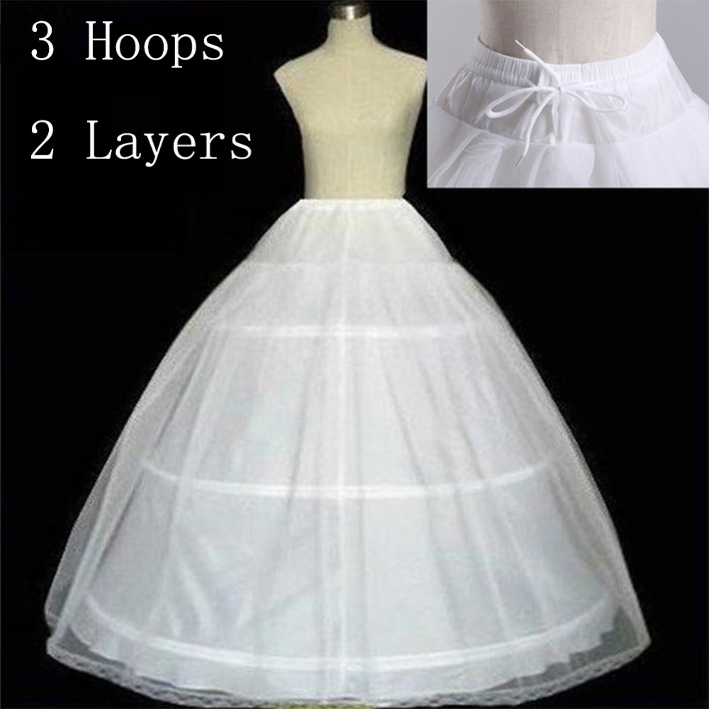 Novia Enaguas Unterrock Hochzeit Schlupf Hochzeit Zubehör Hemd 3 Reifen Für EINE Linie Hochzeit Kleid Petticoat Krinoline