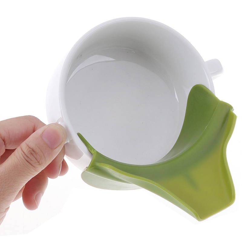1Stck Silikon Flüssigkeit Trichter Töpfe Und Pfannen Felge Deflektor Anti-verschütten Ablauf Auslauf Unterhose Auf Chaos Kochen Werkzeug küche Utensilien