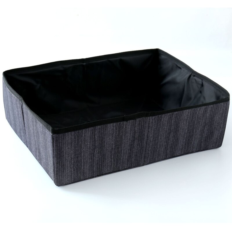 Falten Katze Bettpfannen Oxford Tuch Wurf Kasten draussen Becken für Kätzchen Wasserdicht Wc Haustier Versorgung Sandkasten Reinigung