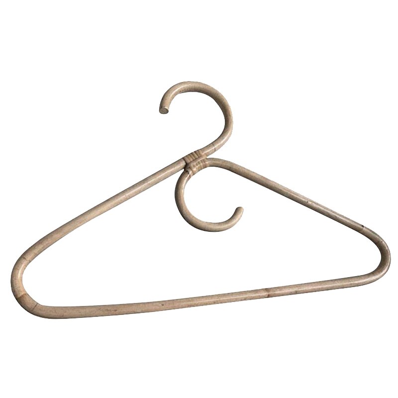 Neue Rattan KleiderbüGel Stil, Bekleidung Organizer,Gestell Erwachsenen Aufhänger, Zimmer Dekoration Aufhänger für Ihre Kleidung.1 Stck