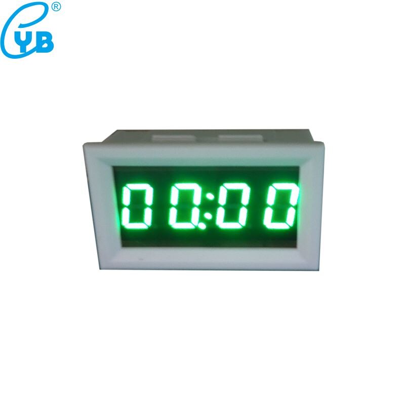LED Elektronische Uhr Digitale Tisch Uhr Elektrische Stunde Minute Sekunde Timer Blau LED 0.4 ''Anzeige Dekoration Uhr DC 4,5-30V