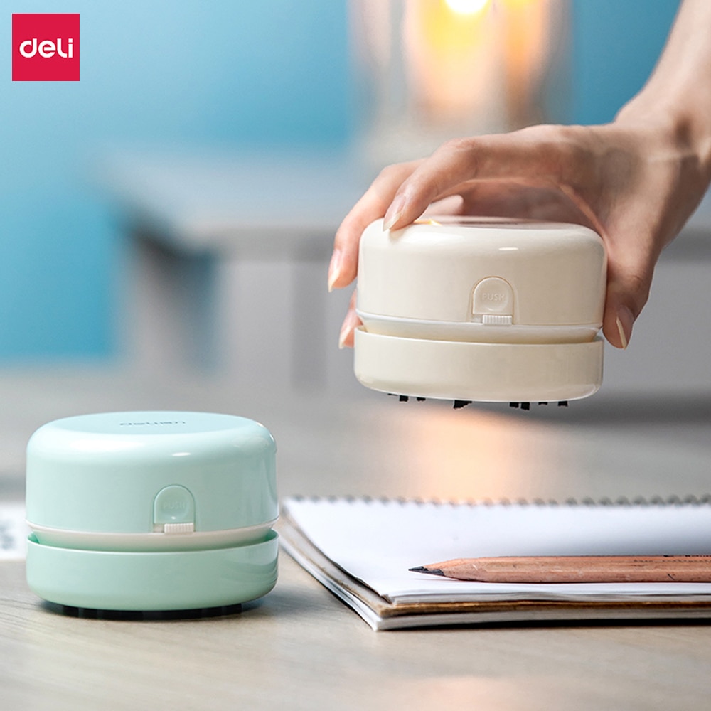 Delikatessen Schreibtisch Reiniger Mini Staubsauger Tragbare kabellos Handheld Auto Starke Adsorption Büro Papier Radiergummi Bleistift SpäNe