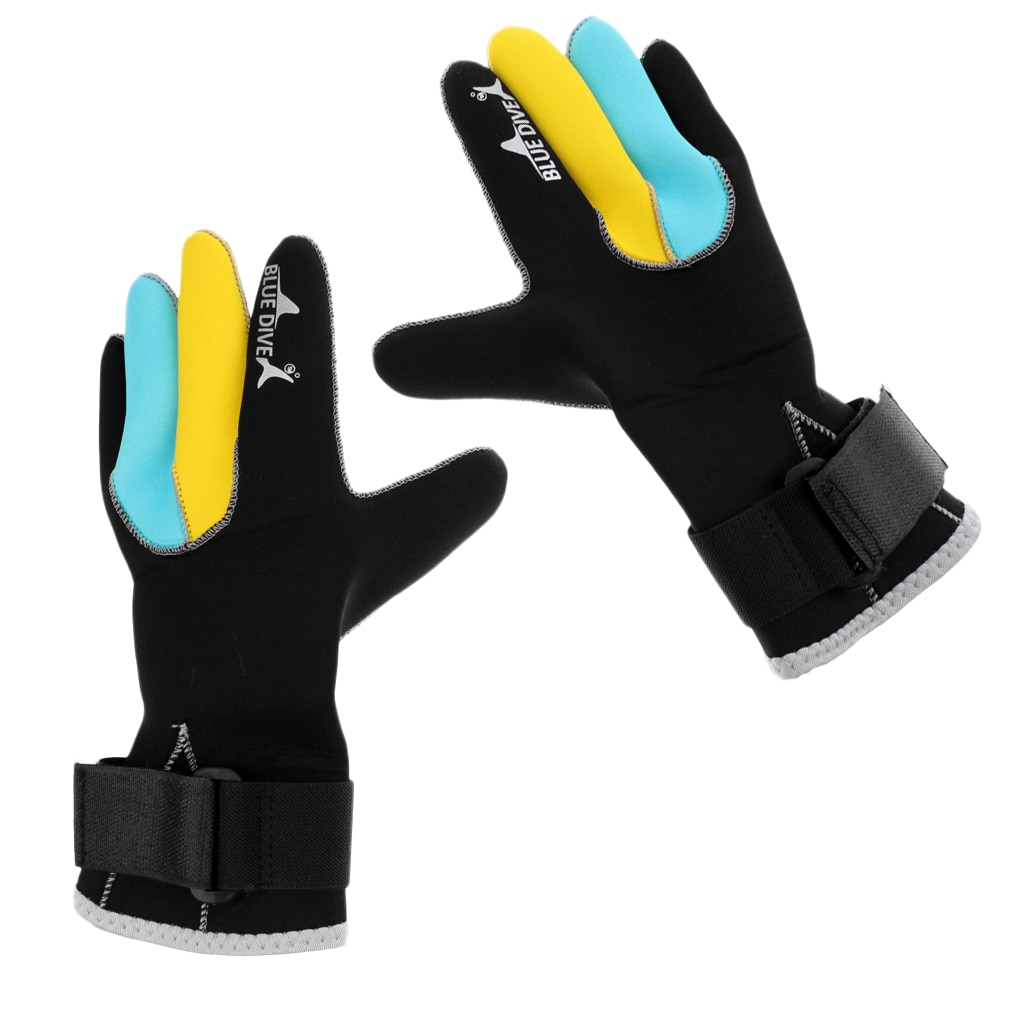 1 paar 3mm Neopren Schleudern-nachweisen Neoprenanzug Handschuhe Schwimmen Tauchen Surfen Handschuhe