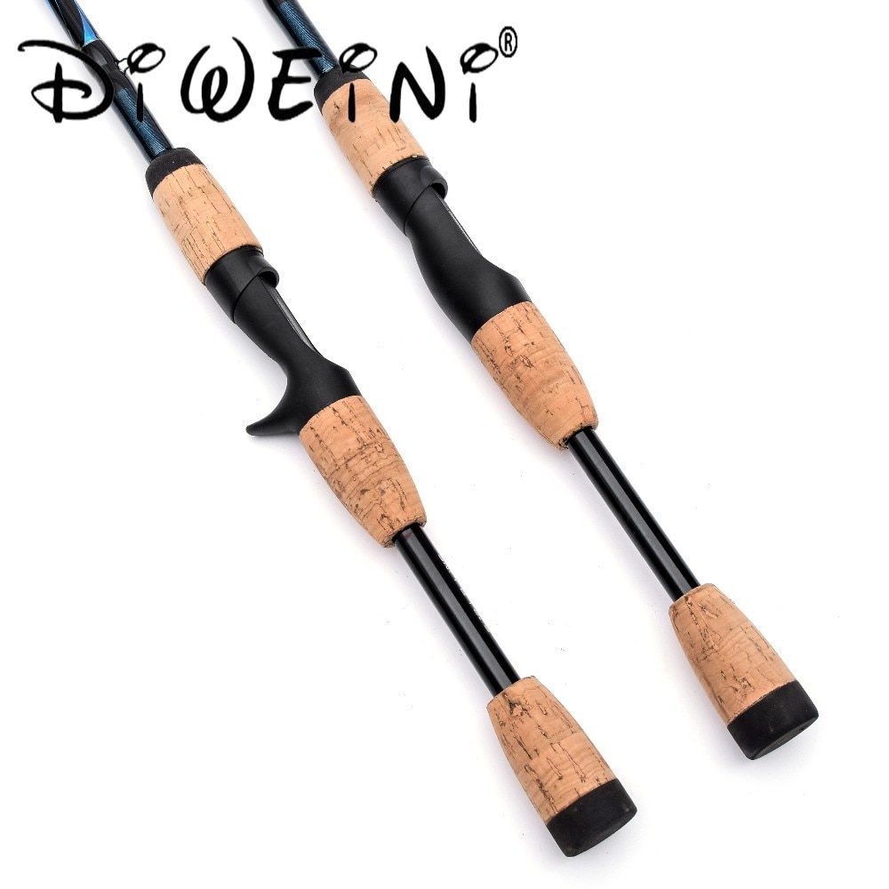 Kohlenstoff Spinnen Angelrute M Aktion Hand Angelgerät Locken Wt: 3-21g Gießen Stange Spinnen Angeln