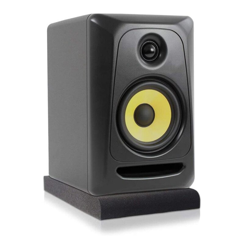 1 einstellen Schalldichte Pad Studio Monitor Isolation Pad Hohe Dichte Studio Monitor Isolation Pad für 5 Zoll Lautsprecher
