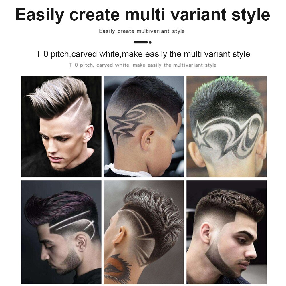 Professionelle Barbier Haarschneidemaschine USB Aufladbare Haar Trimmer Elektrische Rasierer für Männer Haar Schneiden Maschine Haar-Styling Rasiermesser