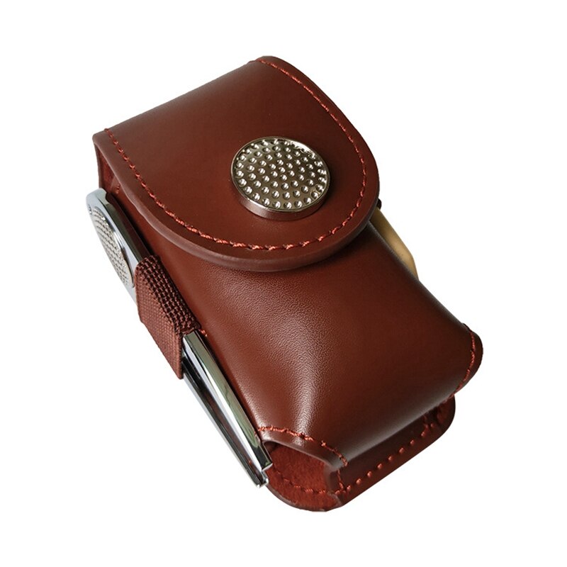 Golf Ball Tasche Halfter Clip Leder Taille Pack Dienstprogramm Beutel Golf Ausbildung Aids mit Ball Golf Zubehör