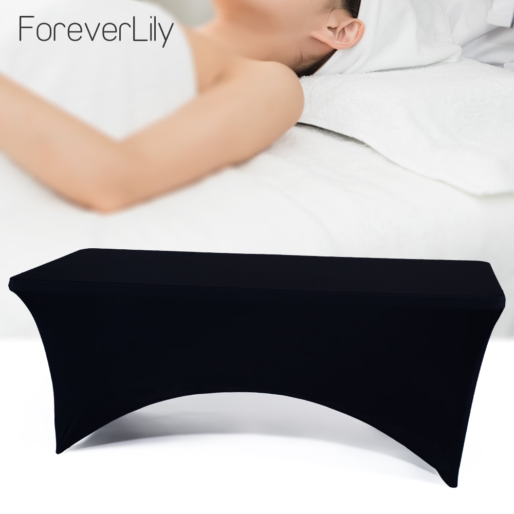 Professionelle Milch Seide Schwarz Wimpern Bett Abdeckung Mit Atmungs See Komfortable Elastische Dicken Bett Blatt Für Schönheit Salon Bett Einsatz