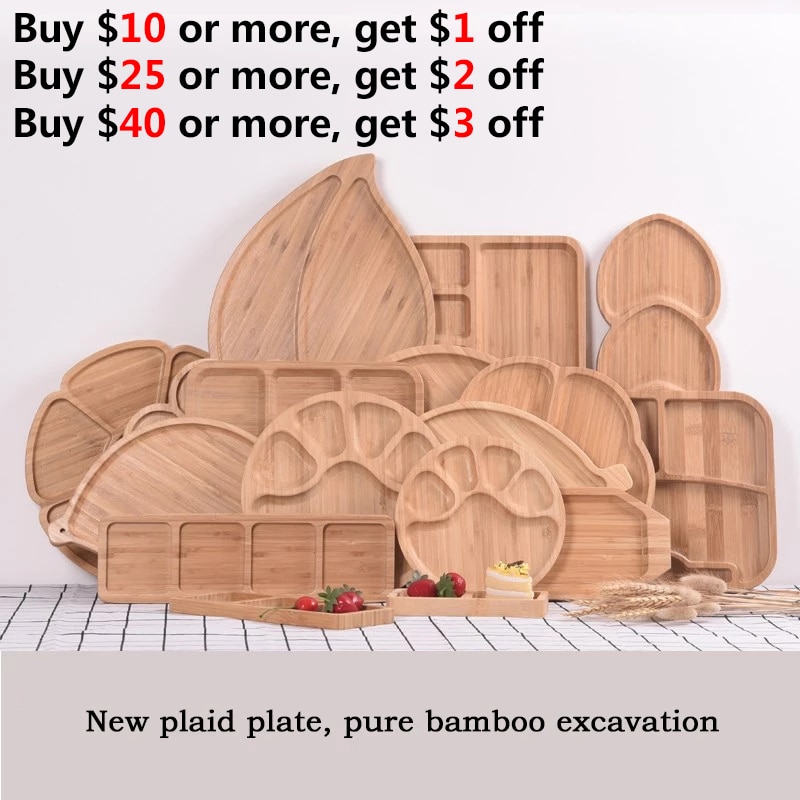 Kreative Frische Lebensmittel Erhaltung Tablett Bambus Schalen Platten Massivholz Lebensmittel Pfanne Platte Obst Gerichte Tabletts Basis Massivholz Platte