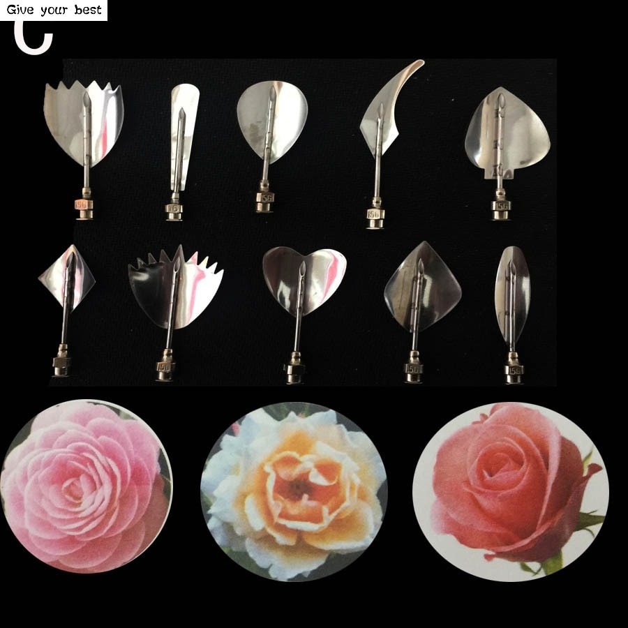 3D Gelee Kunst Werkzeuge Gelee Kuchen Jello kunst Gelatine Werkzeuge puding düse 10 teile/satz kuchen dekorieren werkzeuge küche zubehör