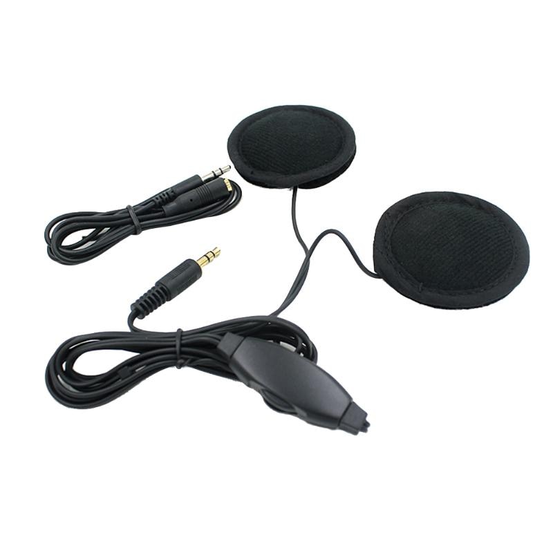 Motorrad Headset Lautsprecher Kopfhörer Kopfhörer Volumen Kontrolle Stereo Motor- Kopfhörer für MP3 GPS Clever Telefon Motor- Zubehör