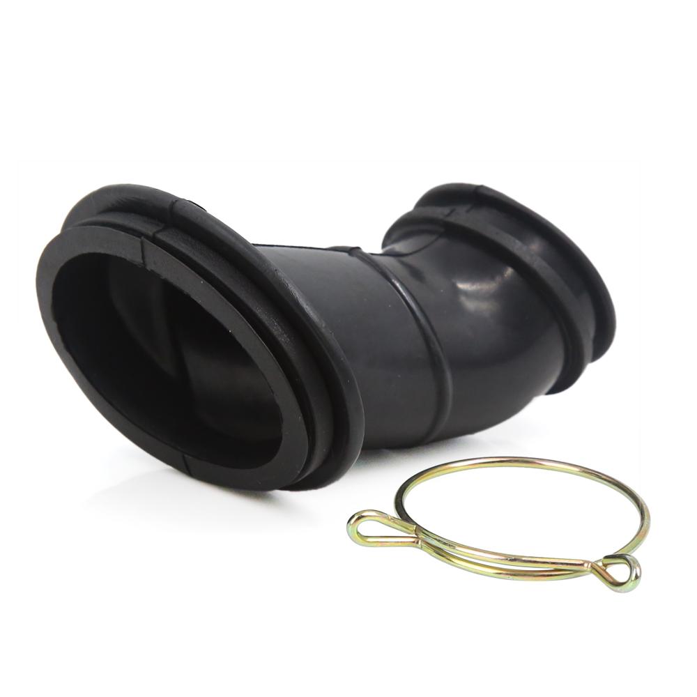 Uxcell Motorrad Ersatzteile Schwarz Gummi Luftfilter Stecker Adapter Passt für CG125