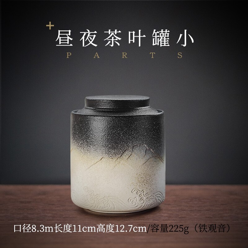Jahrgang Tee Blätter Container Keramik Süssigkeit Getrocknete Obst Tee Können Blatt Japanischen Weiß Tee Caddie Te Matcha Kanister einstellen AC50TE