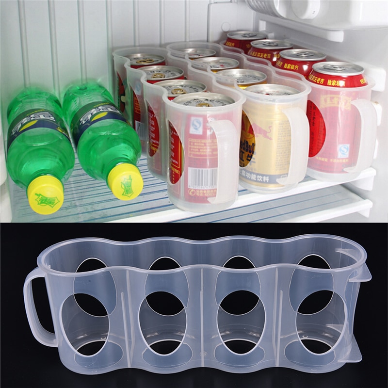 Kühlschrank Lagerung Kasten Kühlschrank Getränke Können platzsparende Dosen Abschluss Kühlschrank Organizer Küche Zubehör