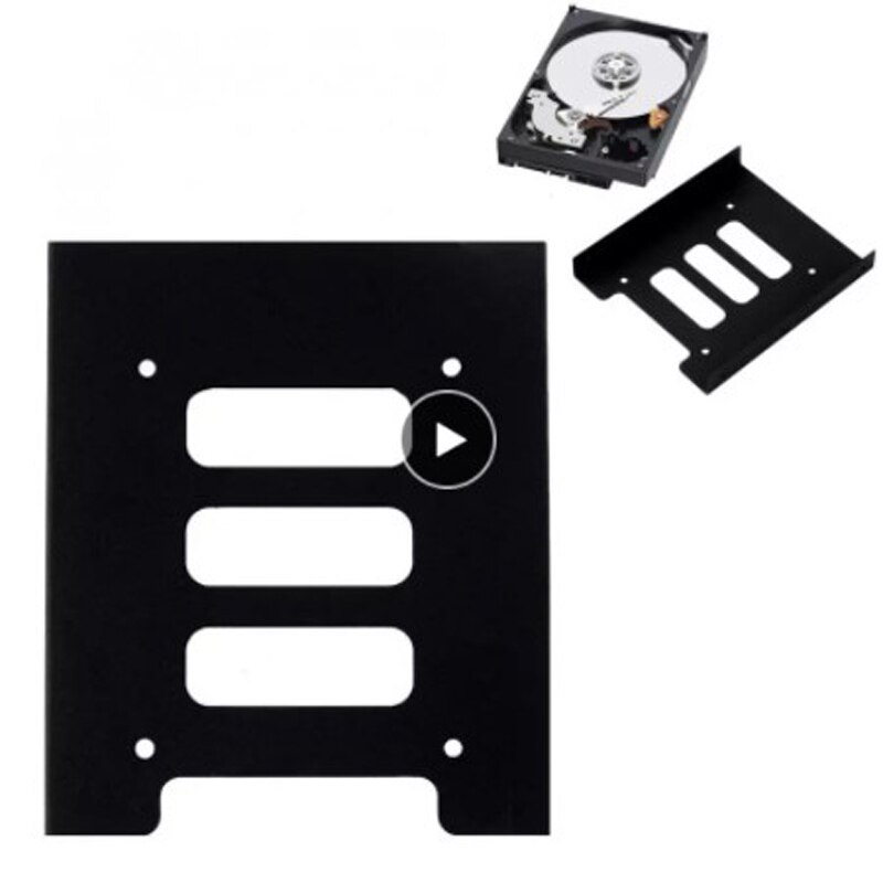 2.5 'bis 3.5' SSD Festplatte Metall Stock Konverter Halterung Adapter Mit Schrauben Schreibtisch Notizbuch Standard Halterung SSD Metall festplatte