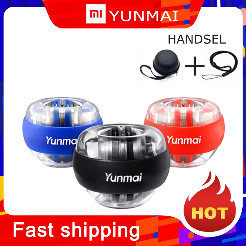 XIAOMI YUNMAI LED Handgelenk Ball Trainer Entspannen Gyroskop Ball Muskel Energie Ball Kreisel Arm Trainer Hand Griff Trainer Ausrüstungen