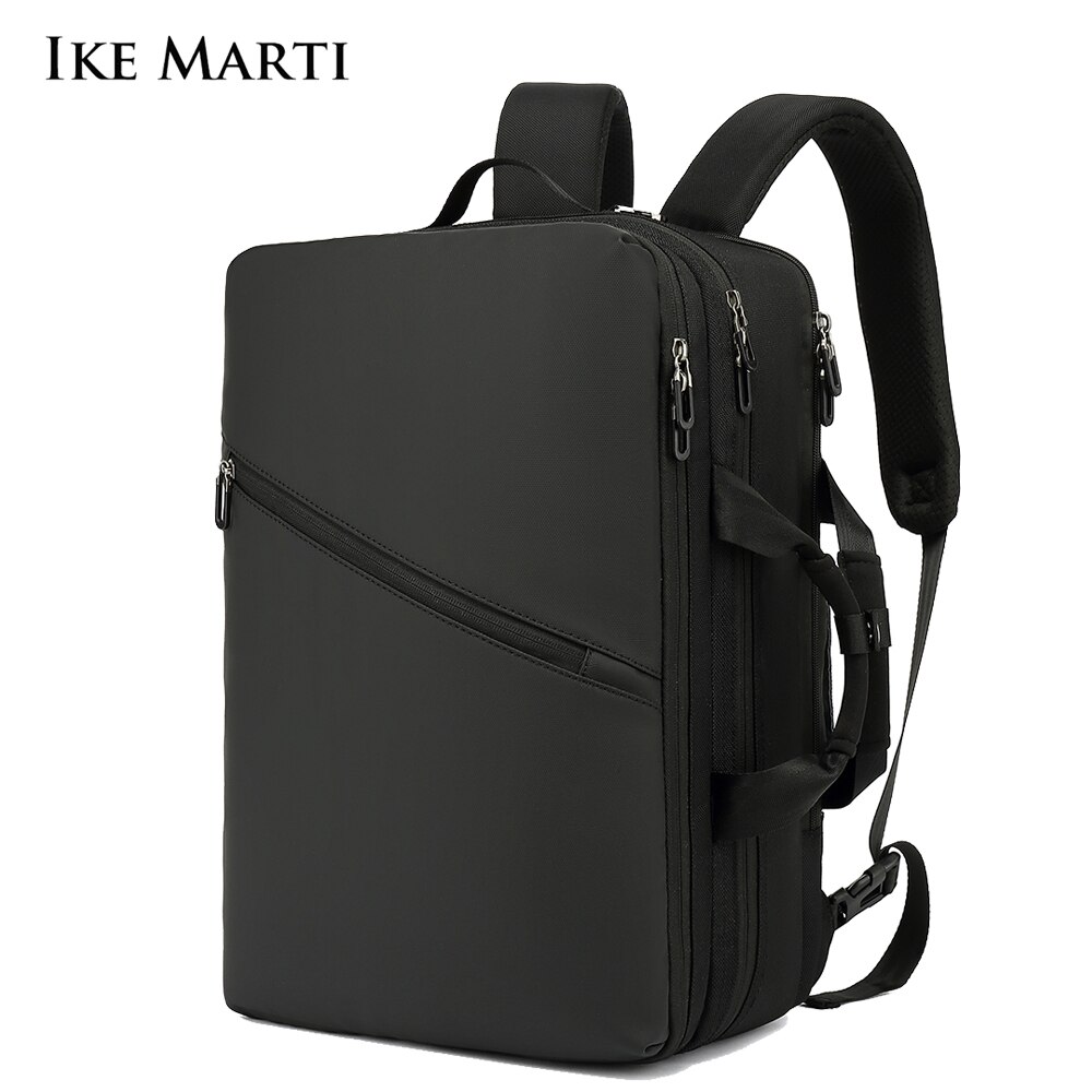 IKE MARTI Geschäft Rucksack Männer 17 Laptop Tasche Multifunktions Rucksack Wasserdichte Reise Anti-diebstahl Rucksäckeäcke Männlichen Mochila