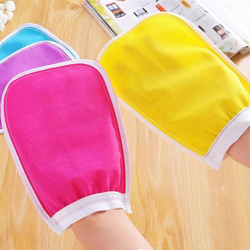 10 stücke Schlecht Waschen Handtücher Peeling Handschuhe Körper Wäscher Handschuh Schlecht Handschuhe Peelings Dusche Liefert für Dusche Schlecht Heimat Zufällig