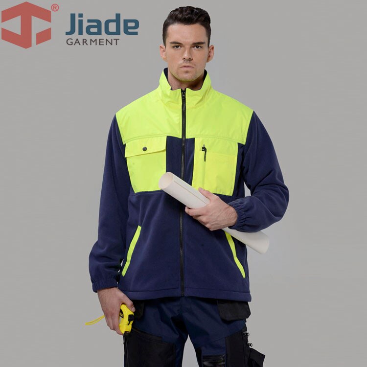 Jiade Arbeit tragen Vlies Jacke arbeitskleidung oben kleid Männer kleid schutz kleidung Sweatshirt männlichen oberbekleidung freies