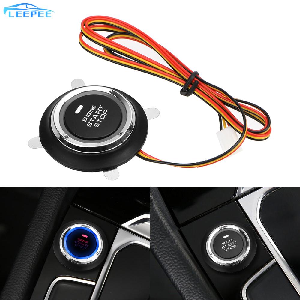 12V Universal- Auto Auto Keyless Eintrag Zündung Anlasser Schalter Auto Auto Ersatz Keyless Eintrag Motor- Anfang halt drücken Taste