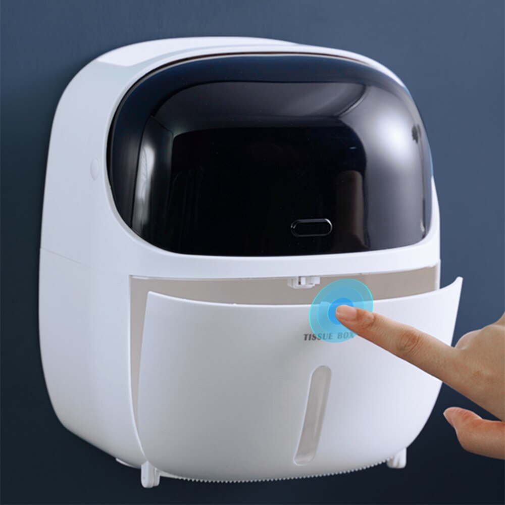Kreative Wc Papier Halfter Wasserdichte Halfter für wc papier Schlecht Wc Papier Lagerung Kasten Wc Rolle Halfter Roboter bilden