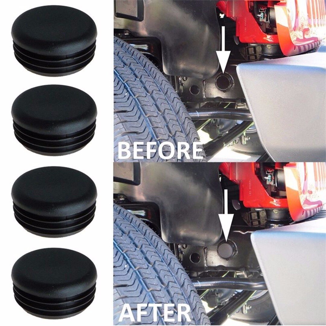 JXLCLYL 4 stücke Rahmen See Abdeckung Stecker Halten Heraus Schlamm Für Jeep Wrangler JK 2007