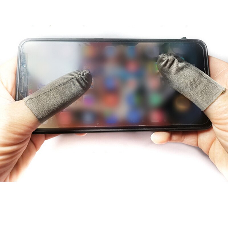 Spiel Regler Handy, Mobiltelefon Finger Ärmel Schweiß nachweisen Spielen Finger Handschuhe Sensiblen Mobilen Touchscreen Atmungs Nicht-kratzen