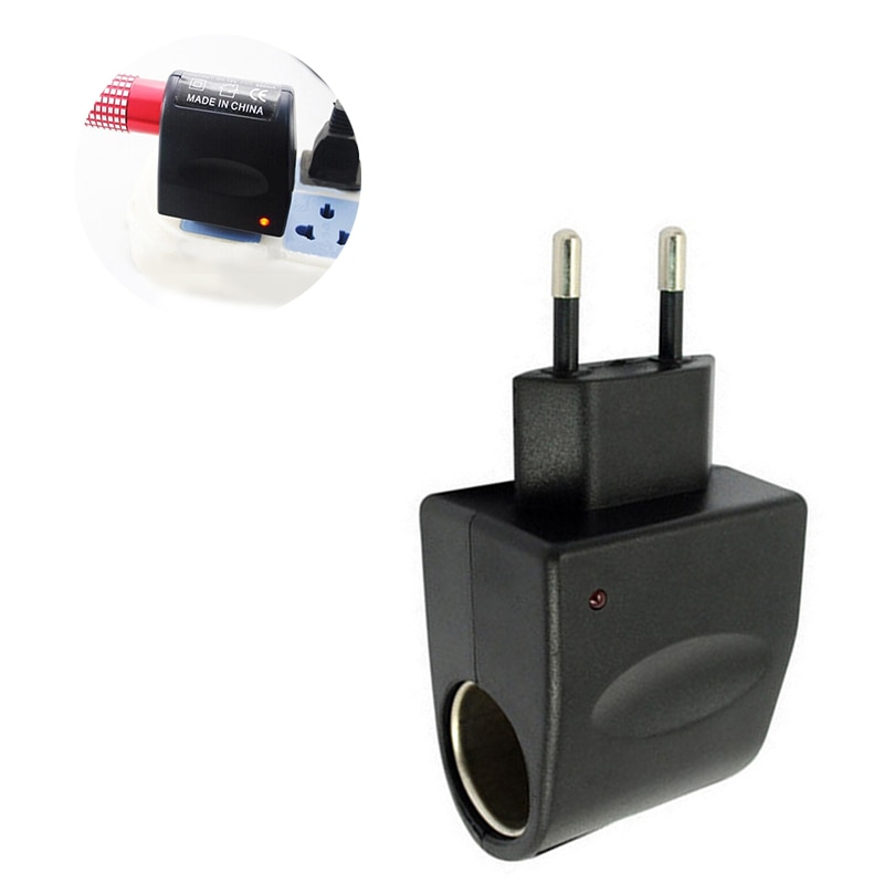 110 V-240 V AC zu 12V DC Auto Zigarette Leichter Buchse EU Stecker Ladegerät Adapter Konverter Zauberstab Auto-Styling Universal-