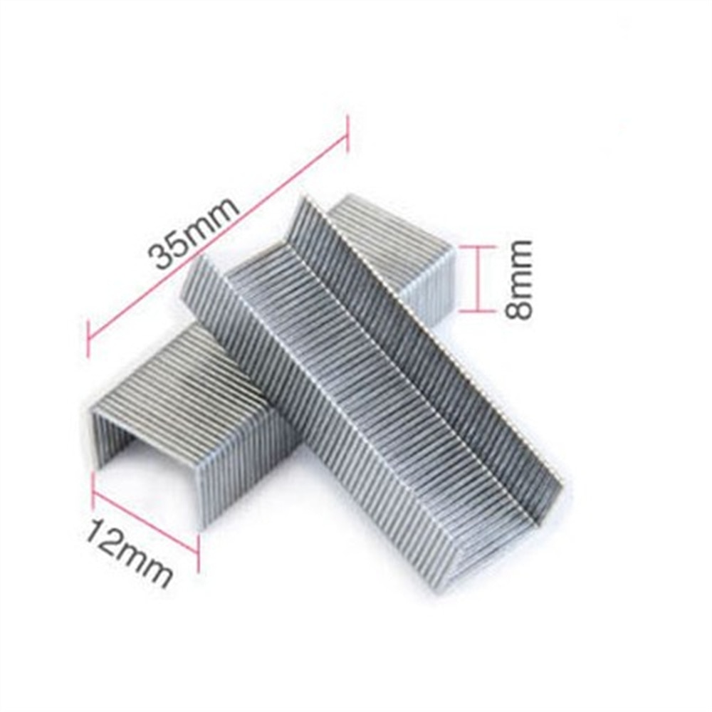 5 Kasten/einstellen 500 stücke/Kasten Nein. 0027 Schwere Heftklammern 24/8 2500 stücke Silber Metall Buchung Bindung Heftklammern Büro schule Liefert